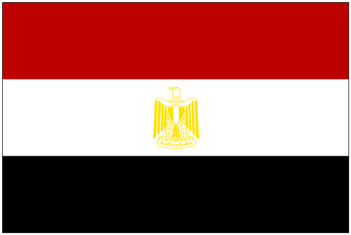エジプト アラブ共和国 世界の国旗の通信販売 国旗屋